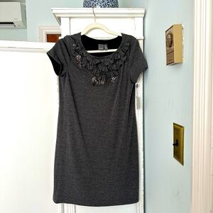 Muse grey dress NWT
